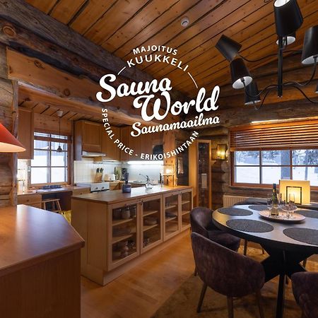 Kuukkeli Log Houses Teerenpesae - Premium Suite A48 Саариселькя Экстерьер фото