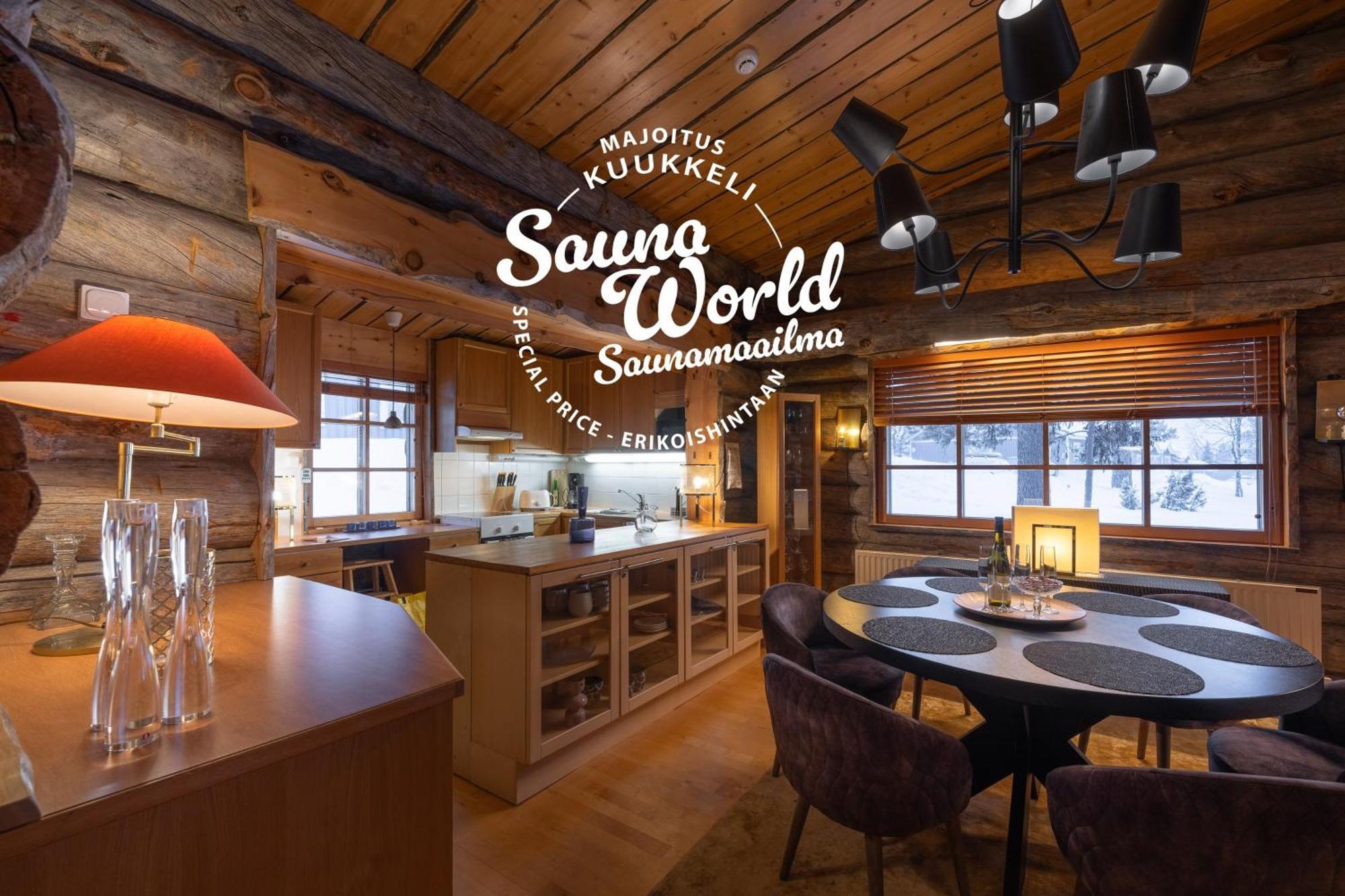 Kuukkeli Log Houses Teerenpesae - Premium Suite A48 Саариселькя Экстерьер фото