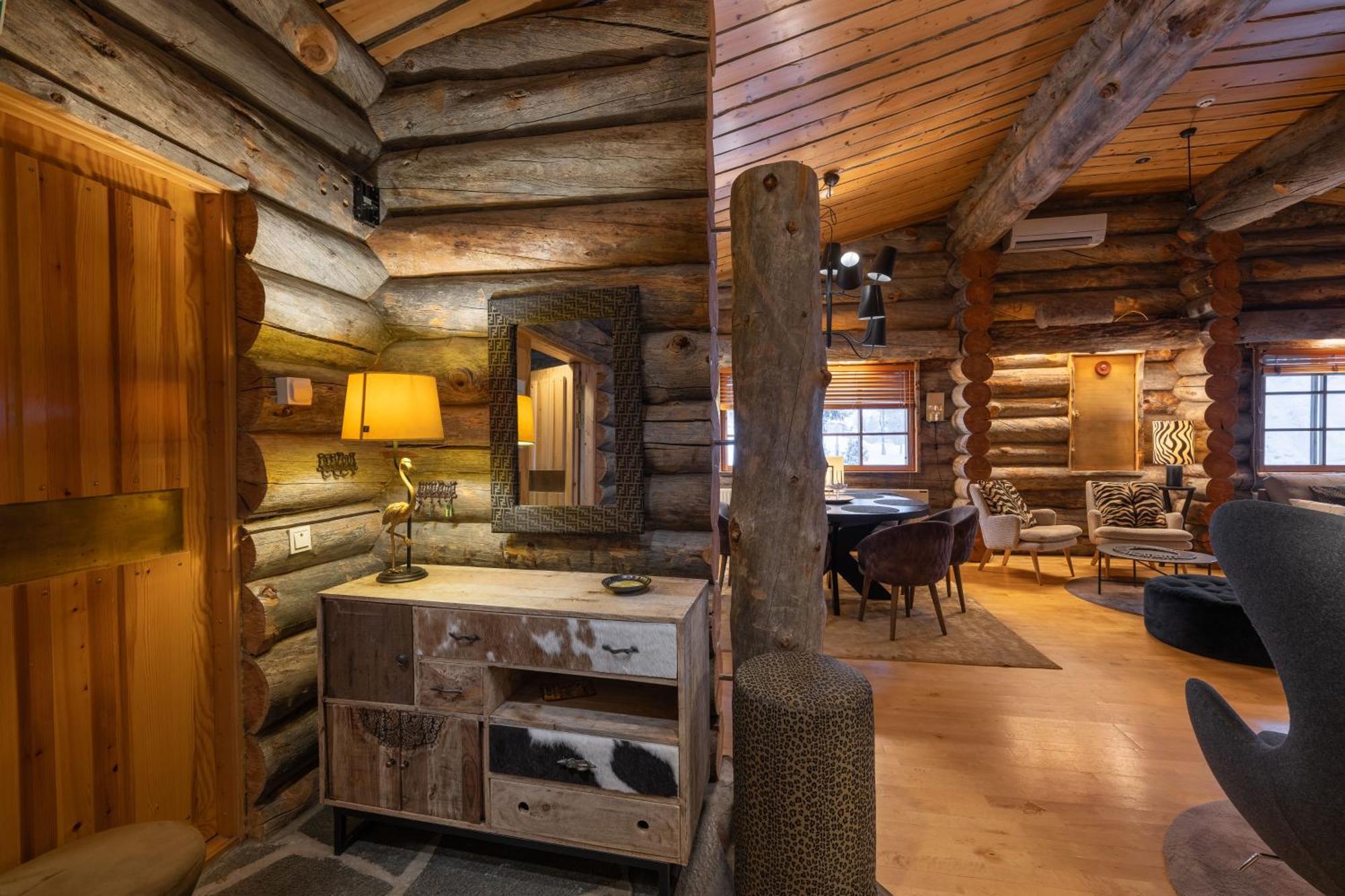 Kuukkeli Log Houses Teerenpesae - Premium Suite A48 Саариселькя Экстерьер фото