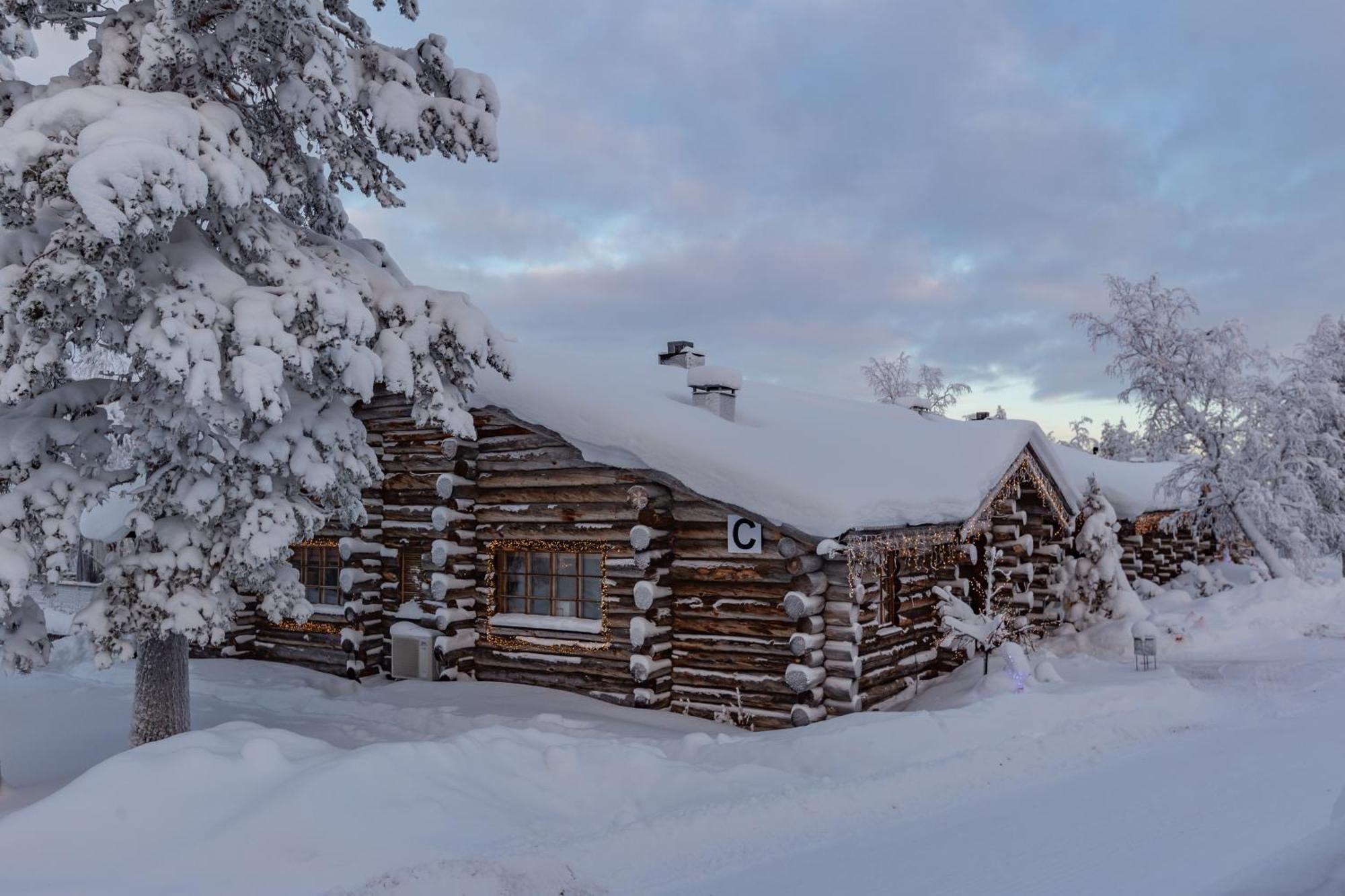 Kuukkeli Log Houses Teerenpesae - Premium Suite A48 Саариселькя Экстерьер фото