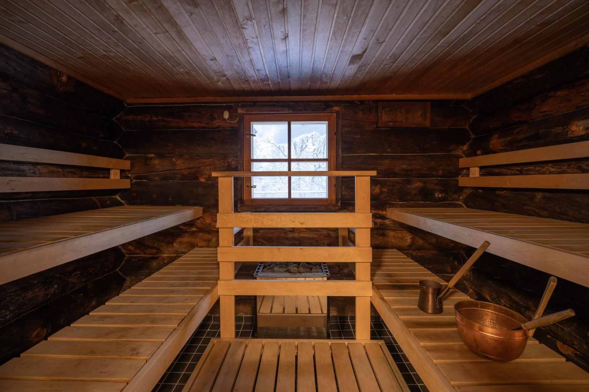 Kuukkeli Log Houses Teerenpesae - Premium Suite A48 Саариселькя Экстерьер фото
