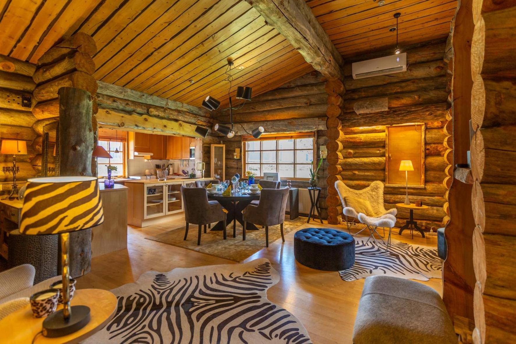Kuukkeli Log Houses Teerenpesae - Premium Suite A48 Саариселькя Экстерьер фото