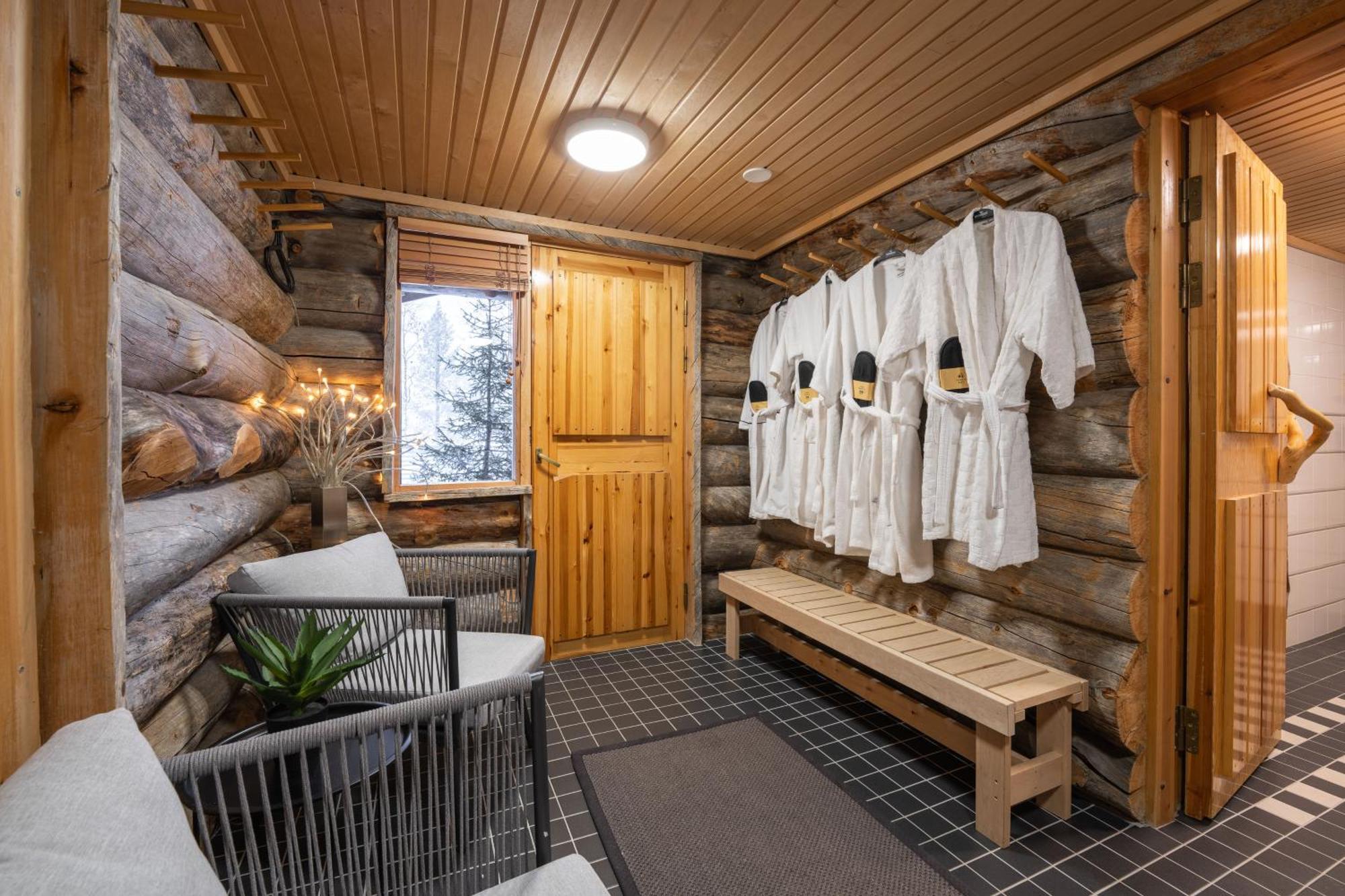 Kuukkeli Log Houses Teerenpesae - Premium Suite A48 Саариселькя Экстерьер фото
