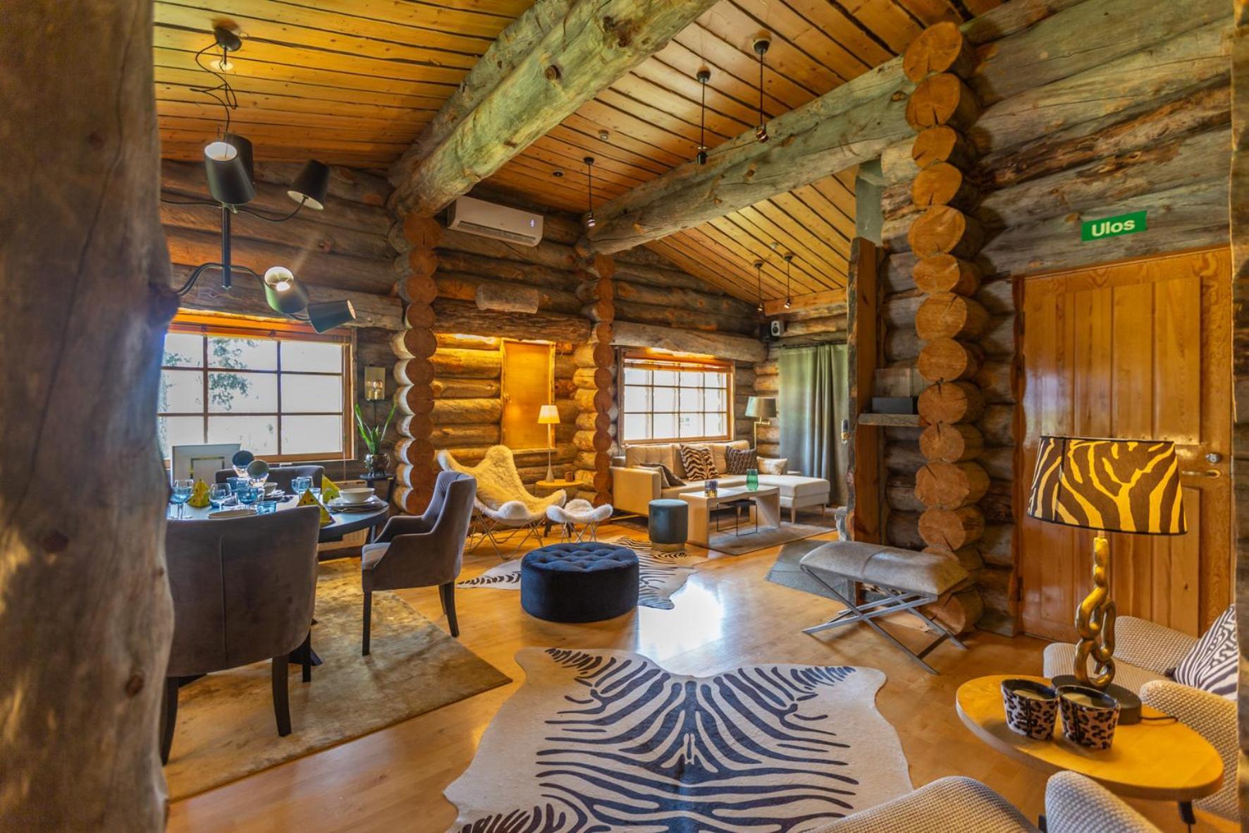 Kuukkeli Log Houses Teerenpesae - Premium Suite A48 Саариселькя Экстерьер фото