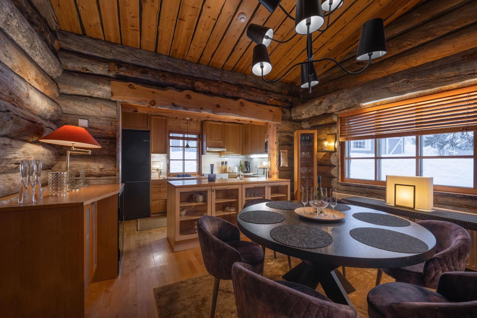 Kuukkeli Log Houses Teerenpesae - Premium Suite A48 Саариселькя Экстерьер фото